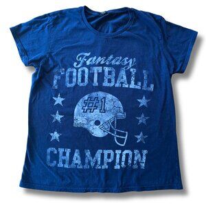 Fantasy Football Champion T-Shirt – Size Large
